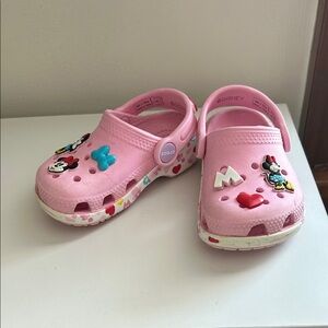 Disney Pink Kids crocs
